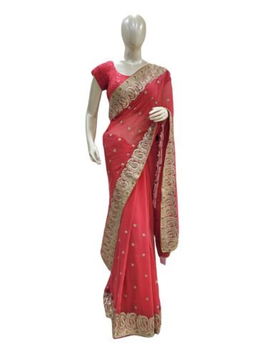 GAZRI GORGETTE GOTAPATTI SARI