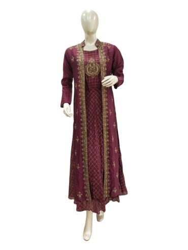 ORNATE PURPLE 2PC INDOWESTERN