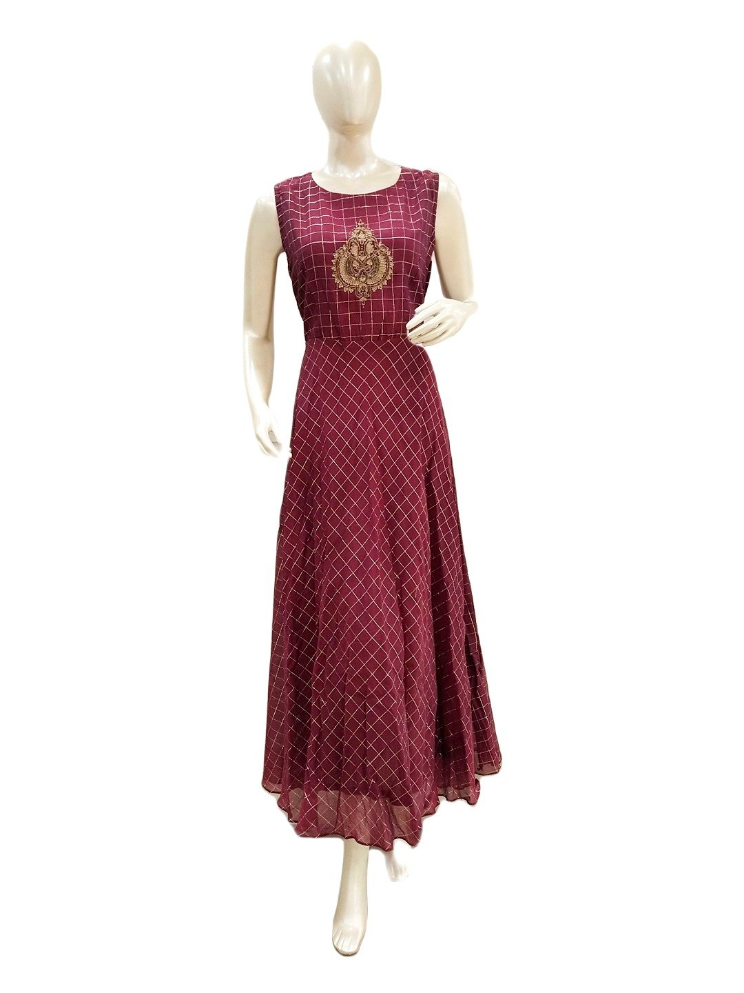ORNATE PURPLE 2PC INDOWESTERN